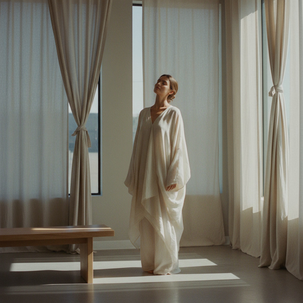 Timeless minimalist textile design